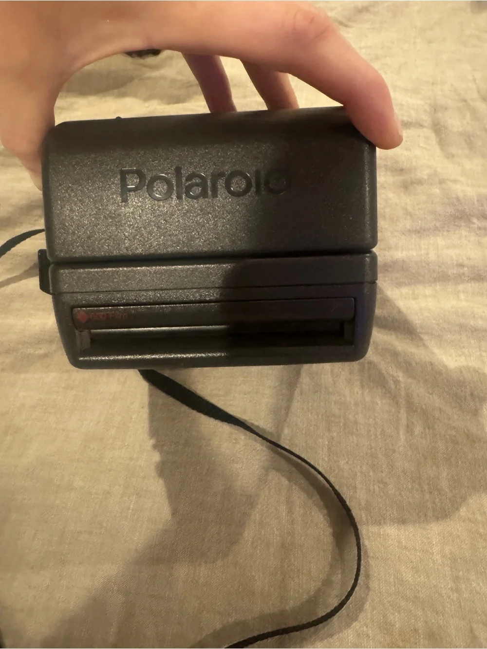 Vintage Polaroid 600 Instant Film Camera Black - Great Condition!